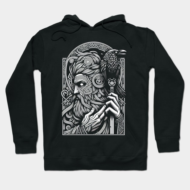 Odin Hoodie by OddlyNoir